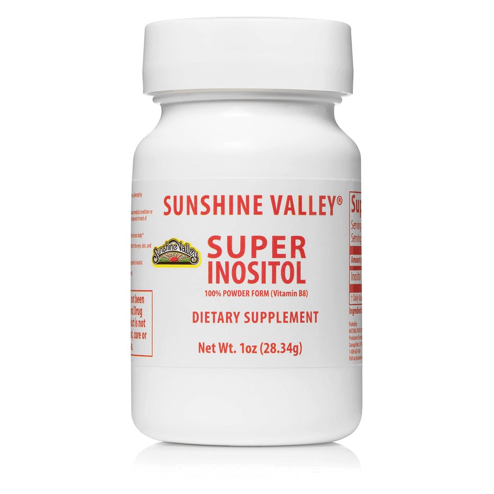 Super Inositol 1oz Vitamin B8 Powder – Dietary Supplement Sunshine Valley