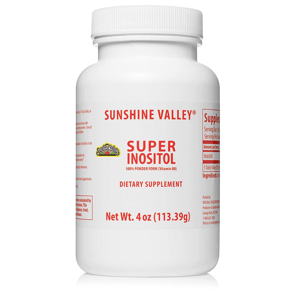 Super Inositol Powder with Vitamin B8 (4oz) - Dietary Supplement Sunshine Valley