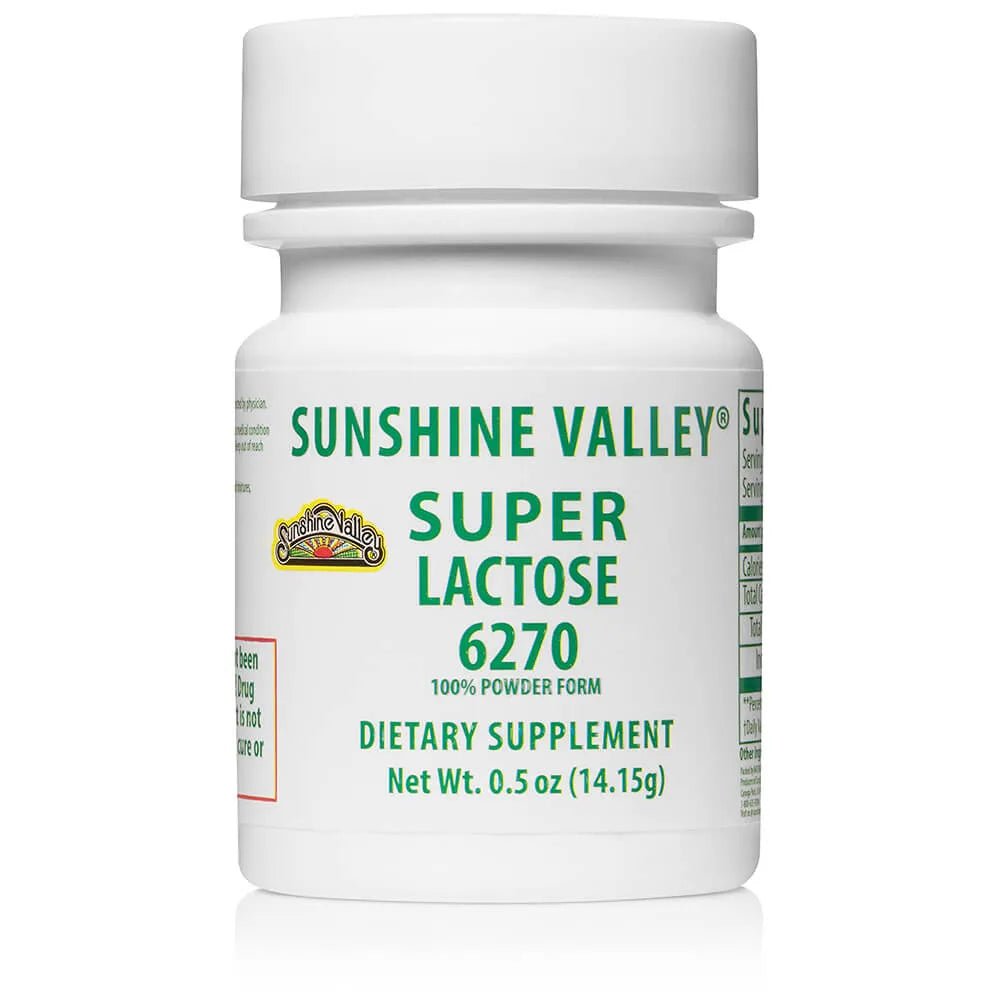 Super Lactose 6270 Dietary Supplement Powder – 1/2 oz Sunshine Valley