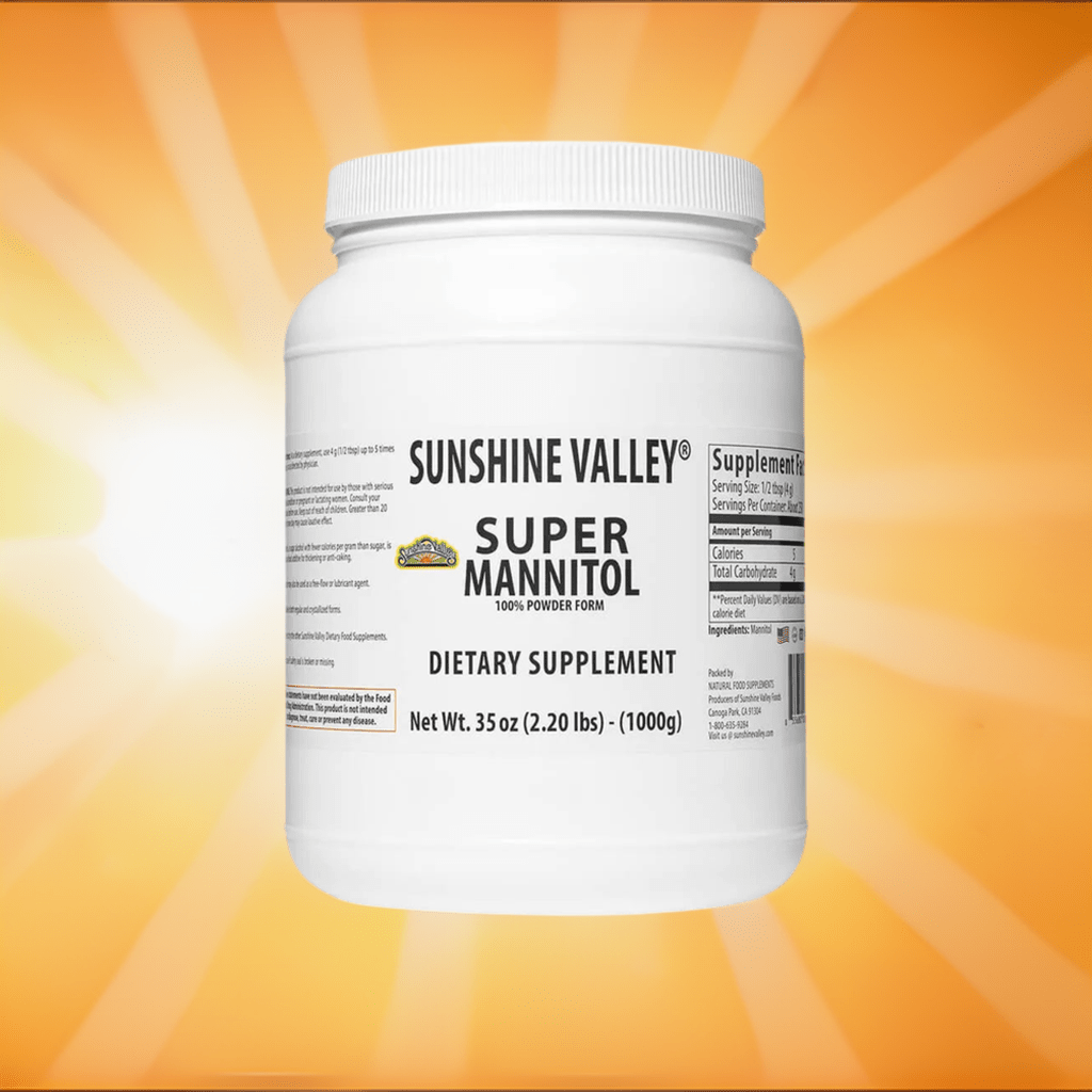 Super Mannitol Powder – Dietary Supplement – 35 oz. (1KILO)